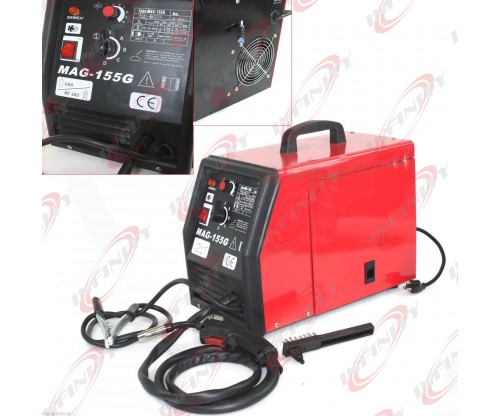 110v MAG 135G Flux Core Welder MIG-135 Gas/No Gas Welding 110v 130AMP